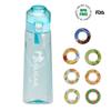Scented Tritan Straw Water Cup: Creative, Fun, High-End Sports & Fruit-Infused Drinkware