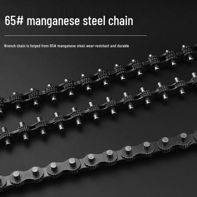 Universal Engine Oil Filter Remover and Installer Tool with Belt Chain