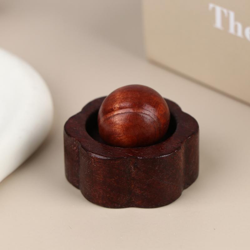 1PC Wooden Essential Oil Diffuser Fragrance Diffuser Ornament Solid Wood Fireless Aromatherapy Diffuser For Home Decoration