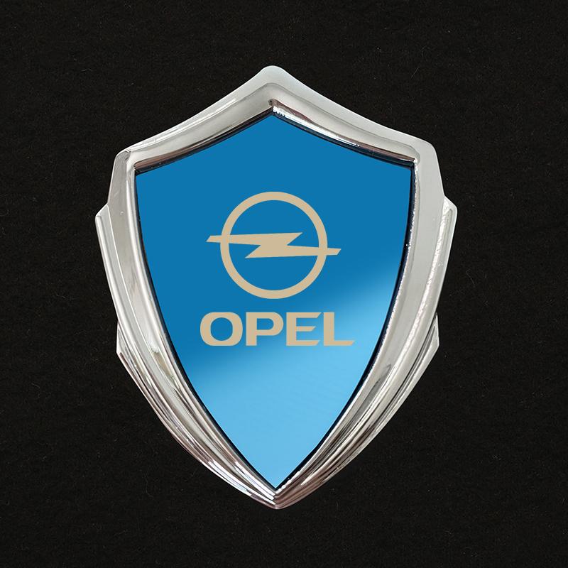 kybf4 3D Car Stickers Cool Metal Badge Car Logo Emblem Sticker Decal For opel astra j corsa d astra astra k vectra bvectra b insignia