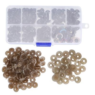 Color Doll Eyes Plastic Resin Plush Eye Replacement MultiSize Toy Making Accessories