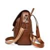 PU Backpack Women's Large Capacity Backpack Multifunctional Shoulder Bag