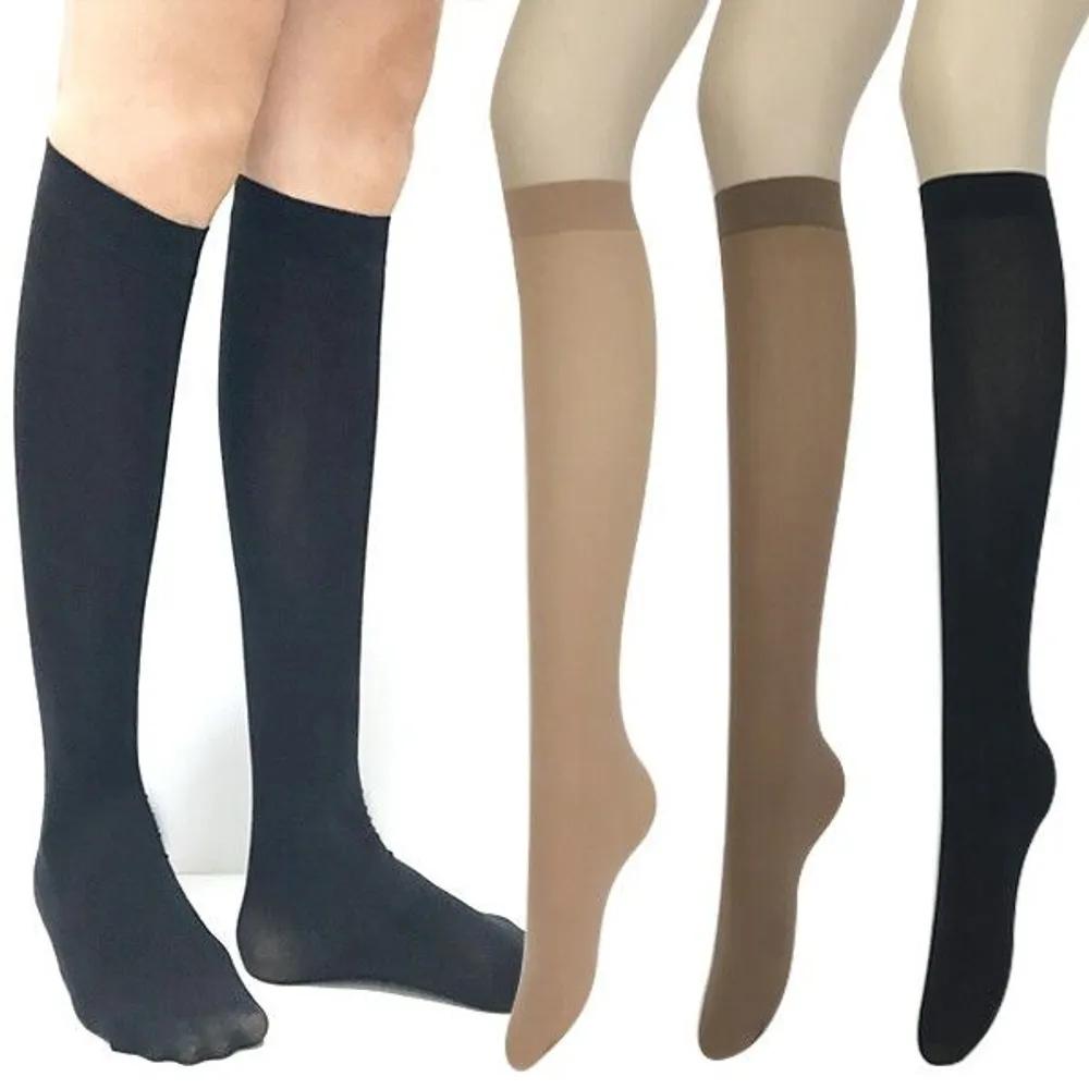 [J.Cotton] 10 Pairs of High-Elasticity Pantyhose 100 Denier Thick Pantyhose Pantalong 100D Black 10 Sheets