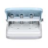 Hole Punch Ruler Design Quick Positioning 3 Holes Metal Paint Body Loose Leaf Puncher for Documentation