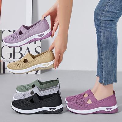 Zapatos para Primavera Mujer Nuevos Zapatos de Boca Ligera Zapatos Individuales Temu Zapatos Casuales para Mujer Zapatos de Madre Zapatos Perezosos