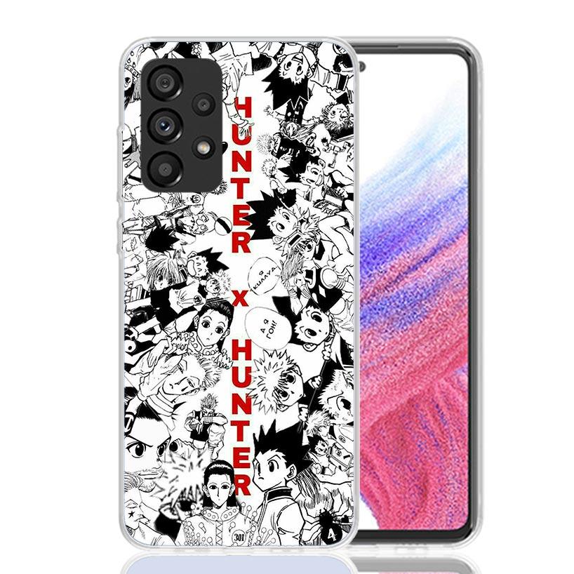 Anime HXH X Hunter Case Phone Cover for Samsung Galaxy A16 A15 A14 A13 A56 A55 A54 A53 A36 A35 A34 A33 A26 A25 A24 A23 A05S A04S