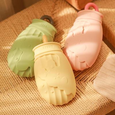 Bollitore in Silicone Cartoon - Pronto per Microonde, Antiesplosione, Scaldamani Carino per Bambini