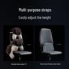 SKG Portable Lumbar & Back Massager with Heat Therapy CN Plug (adapter Included)