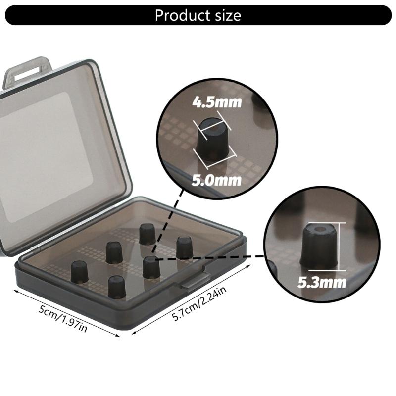 Quality Eartips Storage Case Earbud Storage Container, Lightweight and Flexible, Perfect for Students and Commuters
