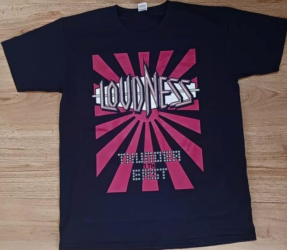 Classic Loudness Thunder In the East T-Shirt – 80s Rock Tour Merch