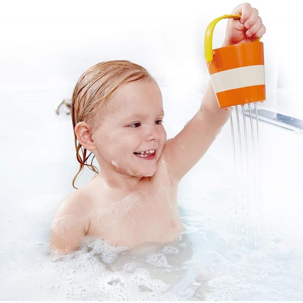 Colorful Bucket Set, Baby Shower Toy Children's Shower Bucket Playing with Water