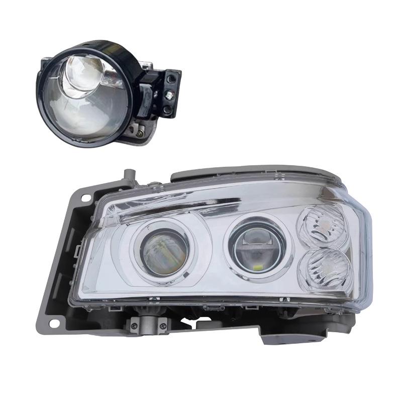 

SITRAK HOWO 380 LED Headlight Assembly with Triple Lens and Super Bright High/Low Beams Single Piece