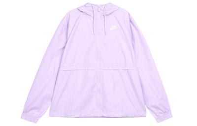 Sportbekleidung Basics Abweisende Jacken & Mäntel Damen Nebelviolett DM6180-511