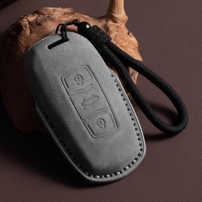 Geely Vision Car Key Case & Hand-Woven Rope Interior Accessory