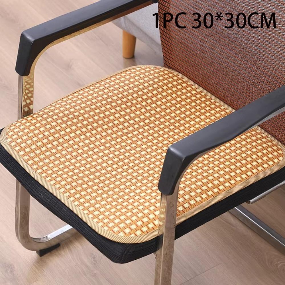 Gifts Breathable Summer Cooling Seat Cushion Thickening Non-slip Cool Mat Car Seat Cushion Cooling Bamboo Chair Seat Mat