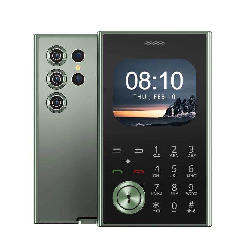 

Новый V8 Card Мобильный телефон 2G GSM FM-радио Магический голос MP3-плеер Две SIM-карты Модный Функциональный Маленький Мобильный телефон Разъем для наушников зелёный