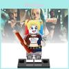 Premium Plastic Diy Poison Ivy Catwoman Quinn Two-face Building Blocks Toy Set