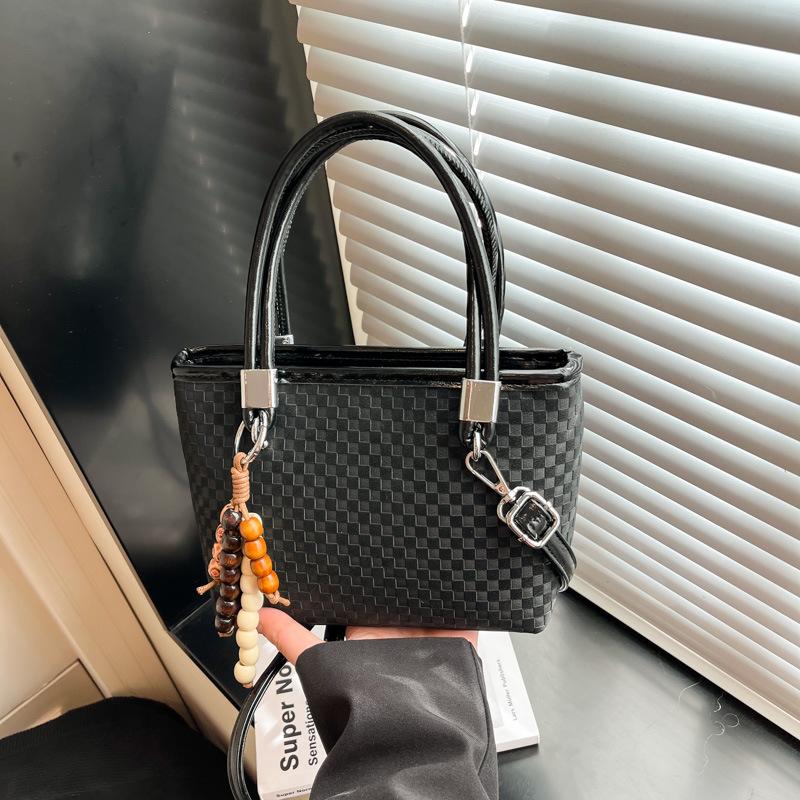 Ретро однолямочная сумка через плечо для повседневной носки и сумка-ведро