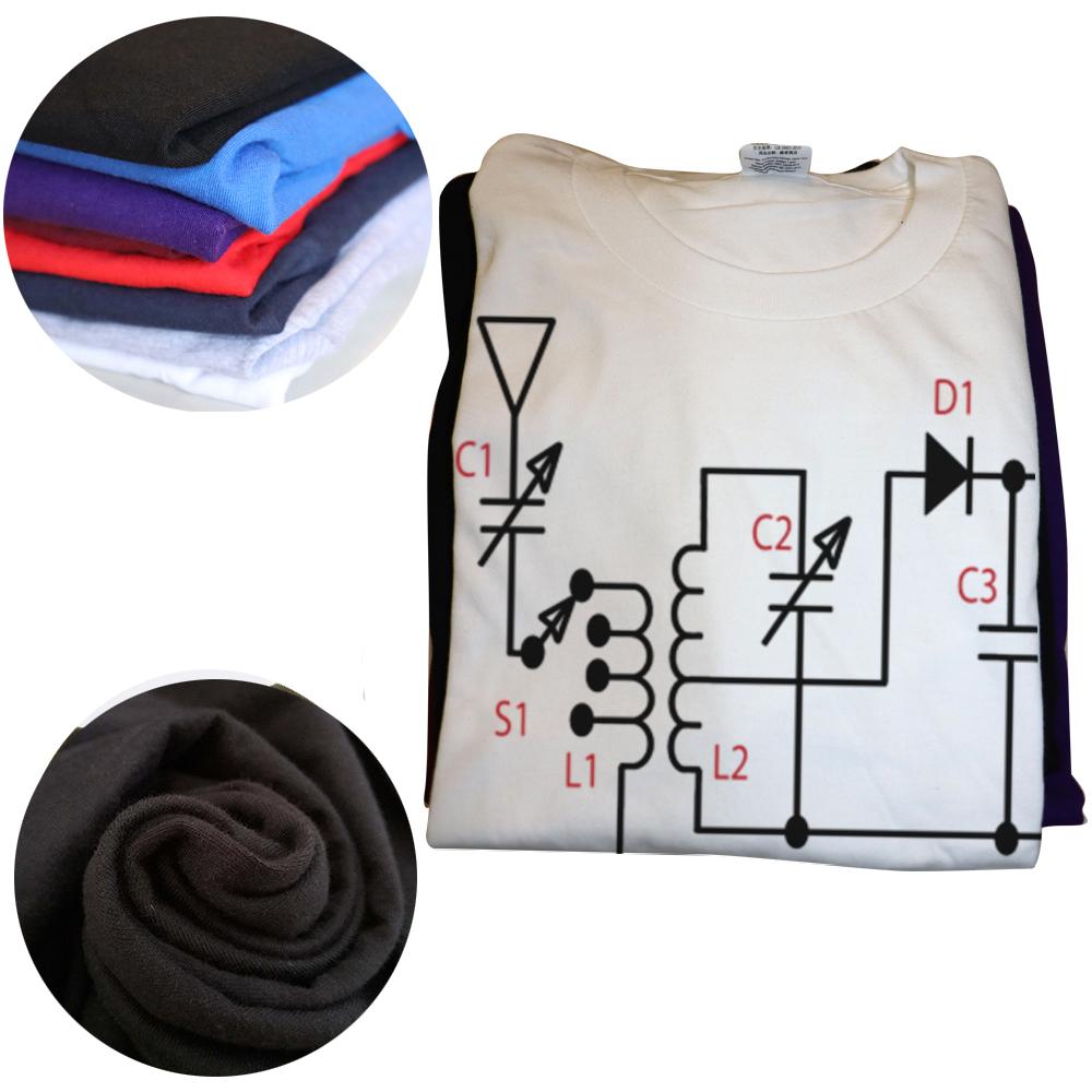 Funny Amateur Ham Radio Operator Printing T-shirts Men Women's Fashion Casual Tshirt 100% Cotton Loose Oversized T Shirt