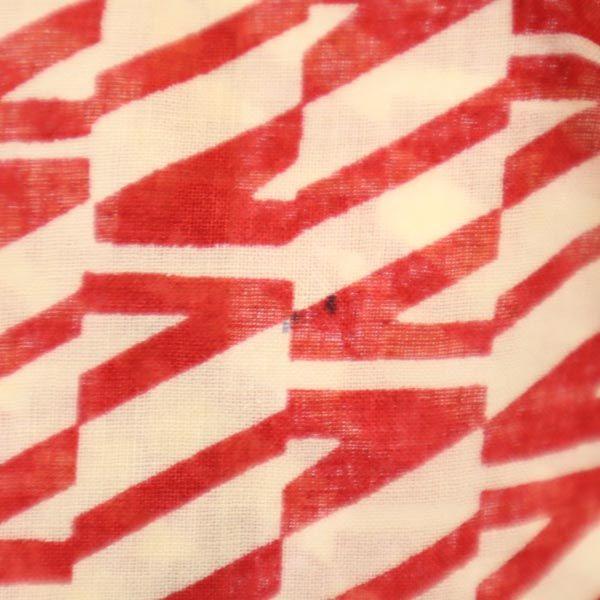 LANVIN Overall handle Long sleeve shirt 4 Red series Men's Used