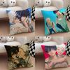 TThe Summer HHikaru Died Customizable Square Pillowcases Stylish And Soft Perfect For Beds Cars And Sofas
