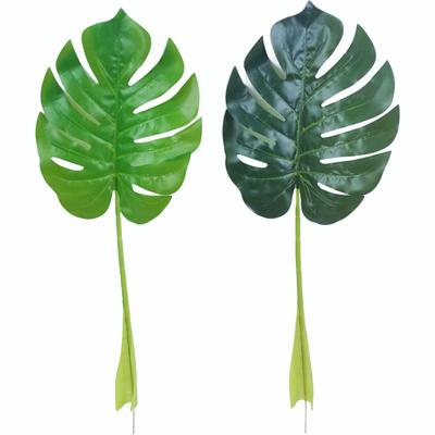 Künstliche Monstera-Blätter für die Außengestaltung und Dekoration