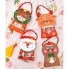 Festive Christmas Gift Boxes 10pcs Chocolate Candy Packaging Bags for Home Decor