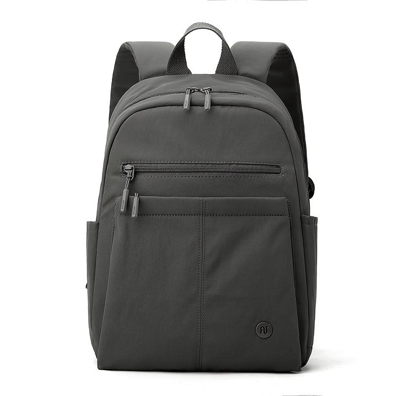 Solid Color Women Backpack Outdoor Student Schoolbag Travel Bag