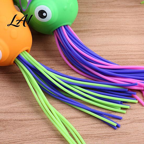 Kids Stress Relief Toy Hair Pulling Screaming Demon with 6 Sound Effects Anxiety Colorful Plucking Devil Sensory Fidget Party Favors