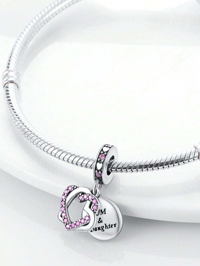 Copper Plated Original Charms Mother'S Day Love Mother Beads Fit Bracelet Women'S Jewelry Gift