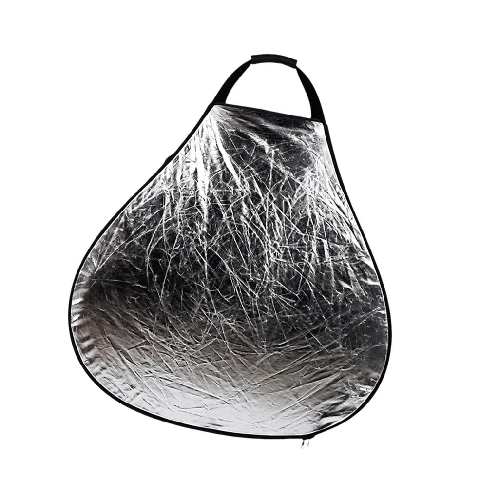 30cm/60cm/80cm Portable Handheld Triangle Foldable Reflector Photo Studio Reflector Board For Photography Accessories