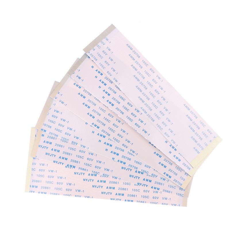 5Pcs Gold-Plated FFC Flat Flexible Cable AWM 20706 105C 60V VW-1 0.5MM Pitch 50/55/60/64/68/80 Pin