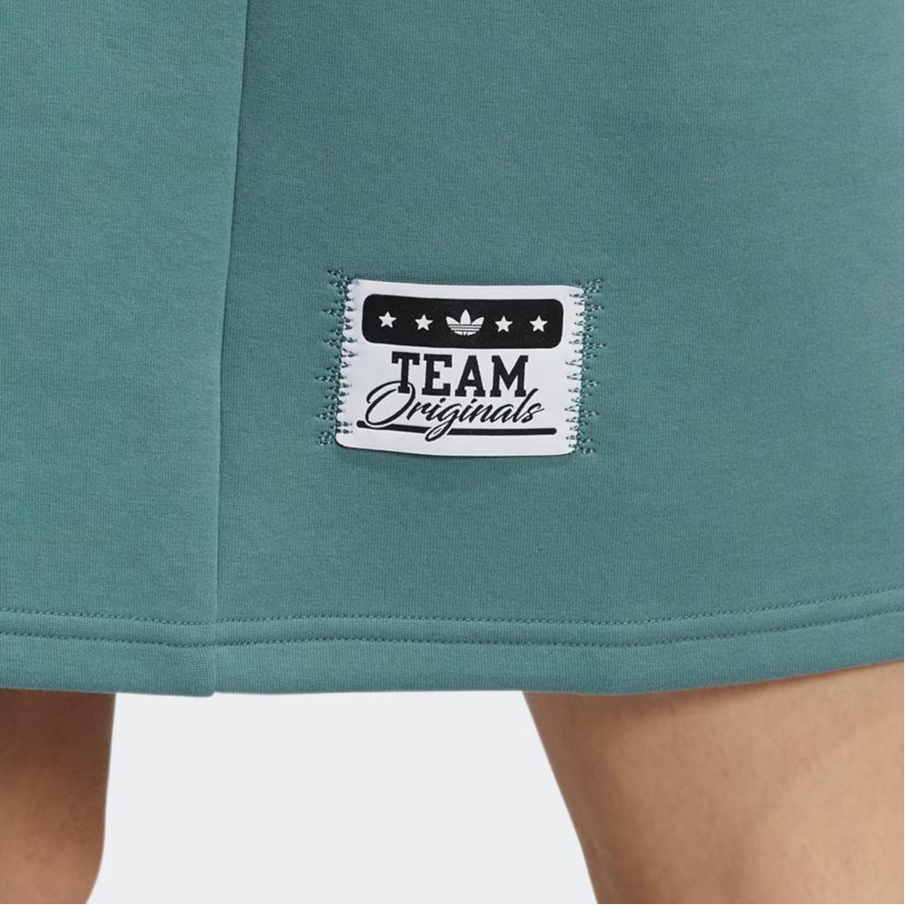 Adidas Originals Three Stripes Vintage Style Comfortable Polo Dress Women Dresses Mist-Grandma-Green HS1930