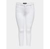 Джинсы ONLY Carmakoma Willy 15176825 белый Skinny Fit
