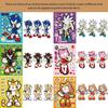 Adorable Sonic The Hedgehog Kids Anime Puzzle Interactive Sticker Diy Craft Set