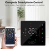 Smart Tuya WiFi Thermostat Water Floor Heating Controller with LED Color Display Shows Time/Weekday/Temperature/Humidity/Weathe