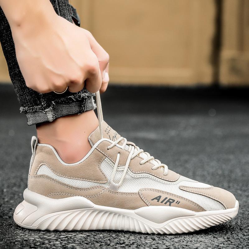 

New autumn breathable mesh sports men s shoes versatile casual autumn running dad shoes 44