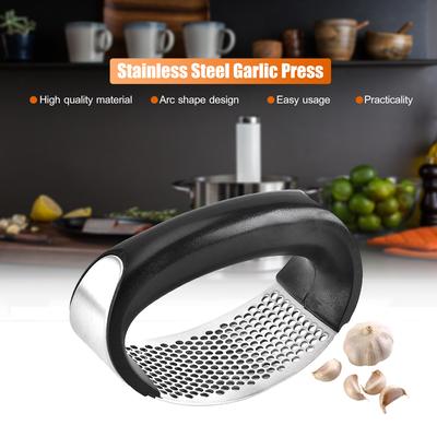 Stal nierdzewna Prasa do czosnku Rocker Mincer Crusher Roller Squeezer Wyciskanie czosnku Kruszenie