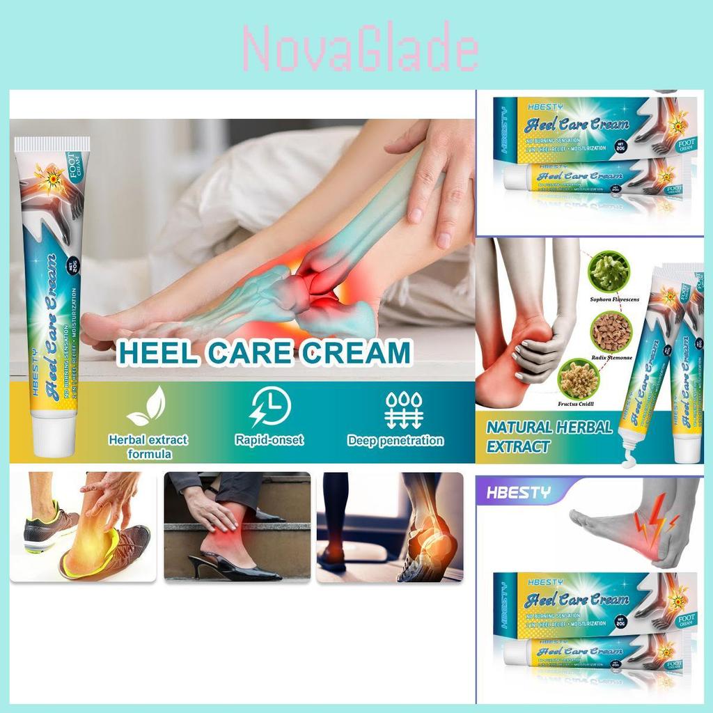 Hbesty Foot Heel Balm Herbal Scented Moisturizing Treatment For Dry Cracked Feet