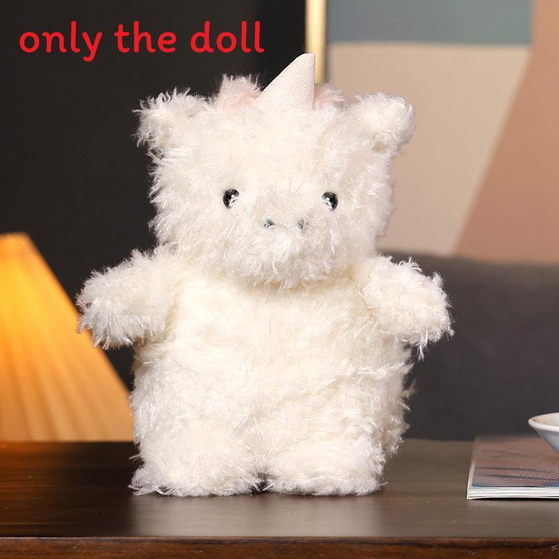 Fox Unicorn Panda Penguin Plush Toy With Super Soft Short Pile For Kids Gift