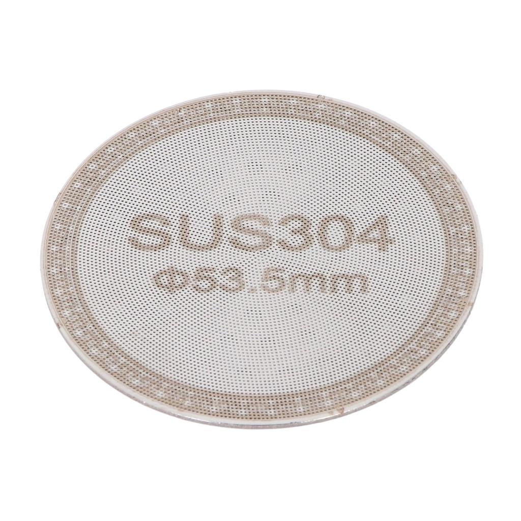 2pcs Puck Screen Reusable 1.2mm Thickness 304 Stainless Steel Double Layer Filter Screen for Portafilter Filter Basket
