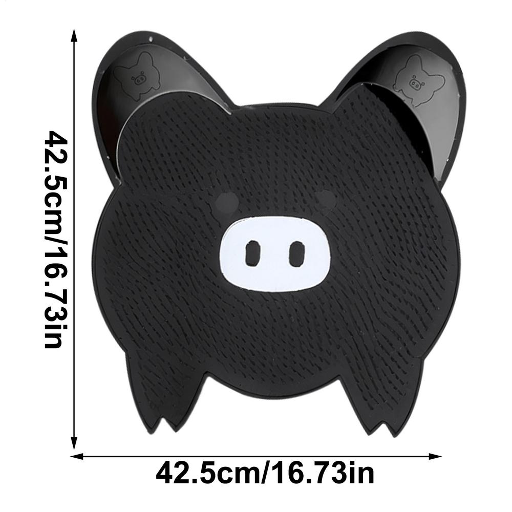 Shower Foot Scrubber Mat Bathtub Foot Scrubber Suction Cups Exfoliator Quick Drying Callus Remover Brush Wall-Mounted Non-Slip