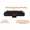 Red Bicycle Warning Lights COB Rear Bike Light Taillight Safety Warning USB Rechargeable Bicycle Tail Comet LED Lamp