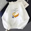 Duck I'm Sick of Everything Hoodies for Men Hip Pop Streetwear Women Long Sleeve Sweatshirts Winter Warm Clothing