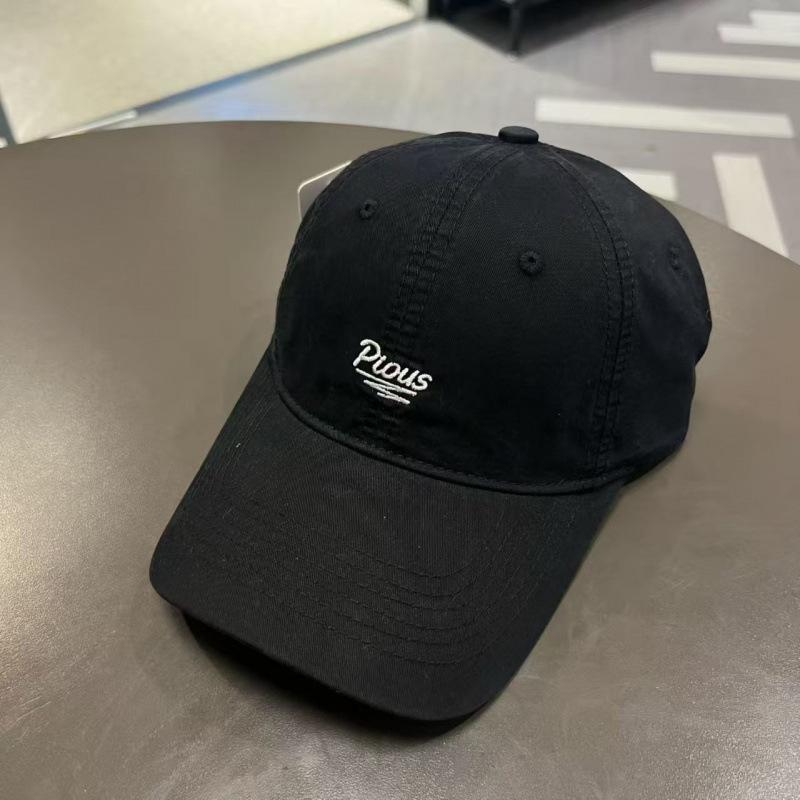 Spring And Summer Alphabet High Quality Soft Top Baseball Cap Female Alphabet Embroidery Casual Versatile Cap Tide