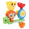Juguetes de Baño para Bebé Patrón de Dibujos Animados Lindo Juguetes de Baño para Jugar en el Baño para NiñosVerde