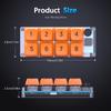 8 Key Shortcut Macro Programmable Fully Hot Swappable Mechanical Switch Gaming Mini Keyboard One-Piece Computer Accessories