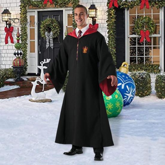 Matching Accessories Robe Fantasy Film Television Character Series Mysterious Style TV Loose Fit Halloween Christmas Costume College Film-inspired