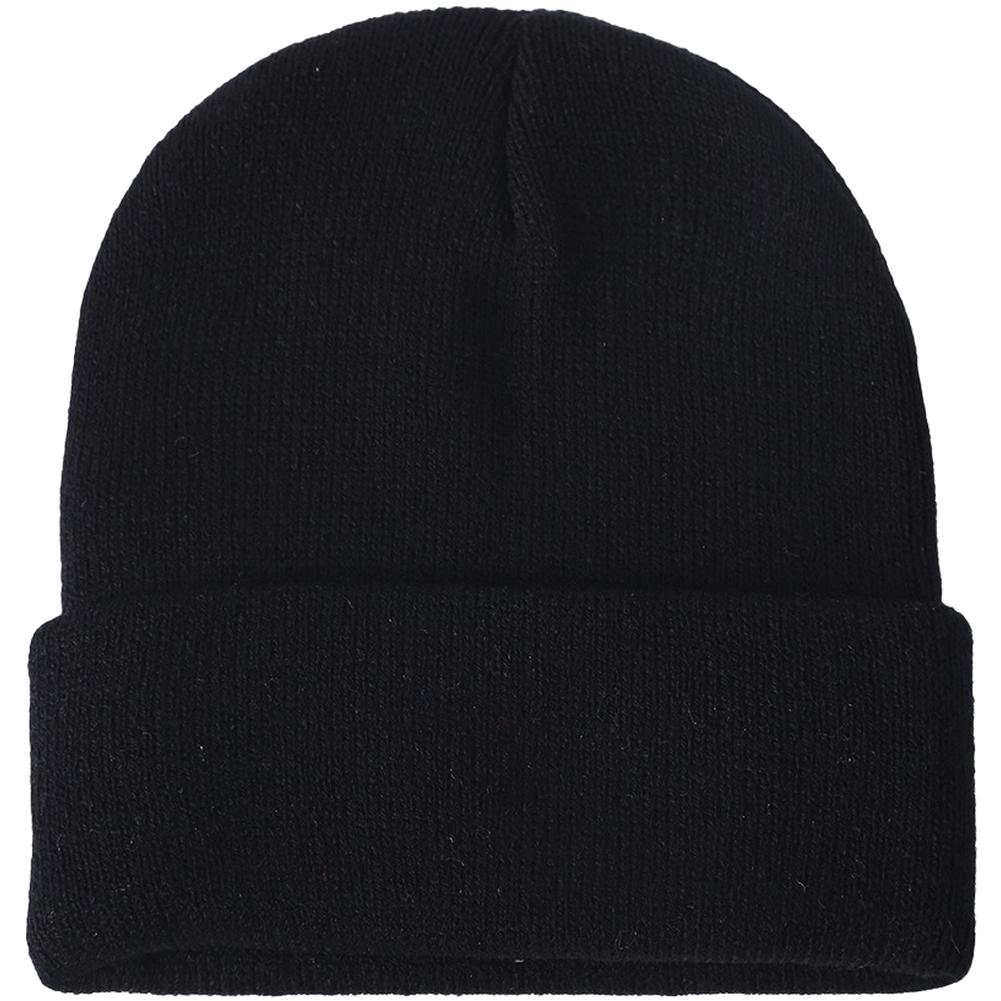 Breathable Fabric Fluorescent Colors Knitted Beanie Winter Dome Hat