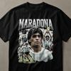 Vintage Maradona T-Shirt, Iconic Football Legend Tee, Classic Soccer Player Shirt, Retro Sports Fan Apparel Gift for Him Her